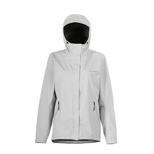 Fishing rain jacket 500 - Adults - Khaki brown, Carbon grey