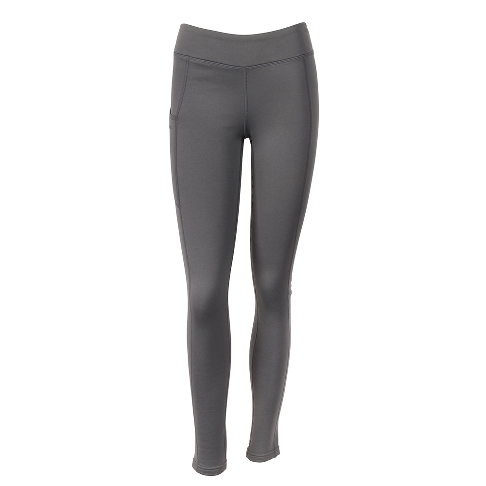 Orvis Womens Midweight High Rise Fleeced Lined Legging Size:Large COLOR  BLACK