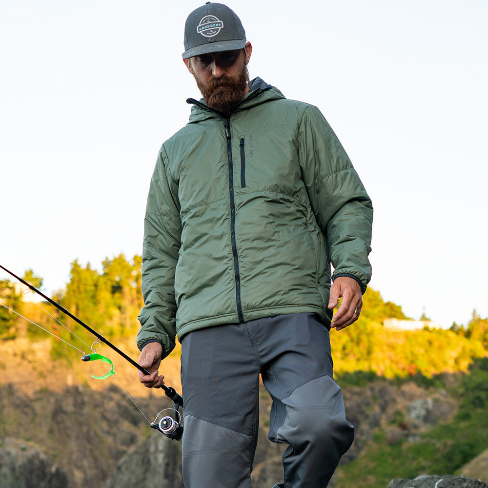 Forecast Insulated Jacket Olivine Product View – Grundens