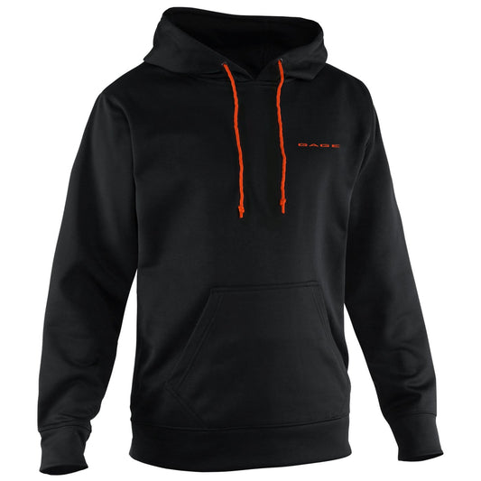 Fogbow Hoodie Black Front View
