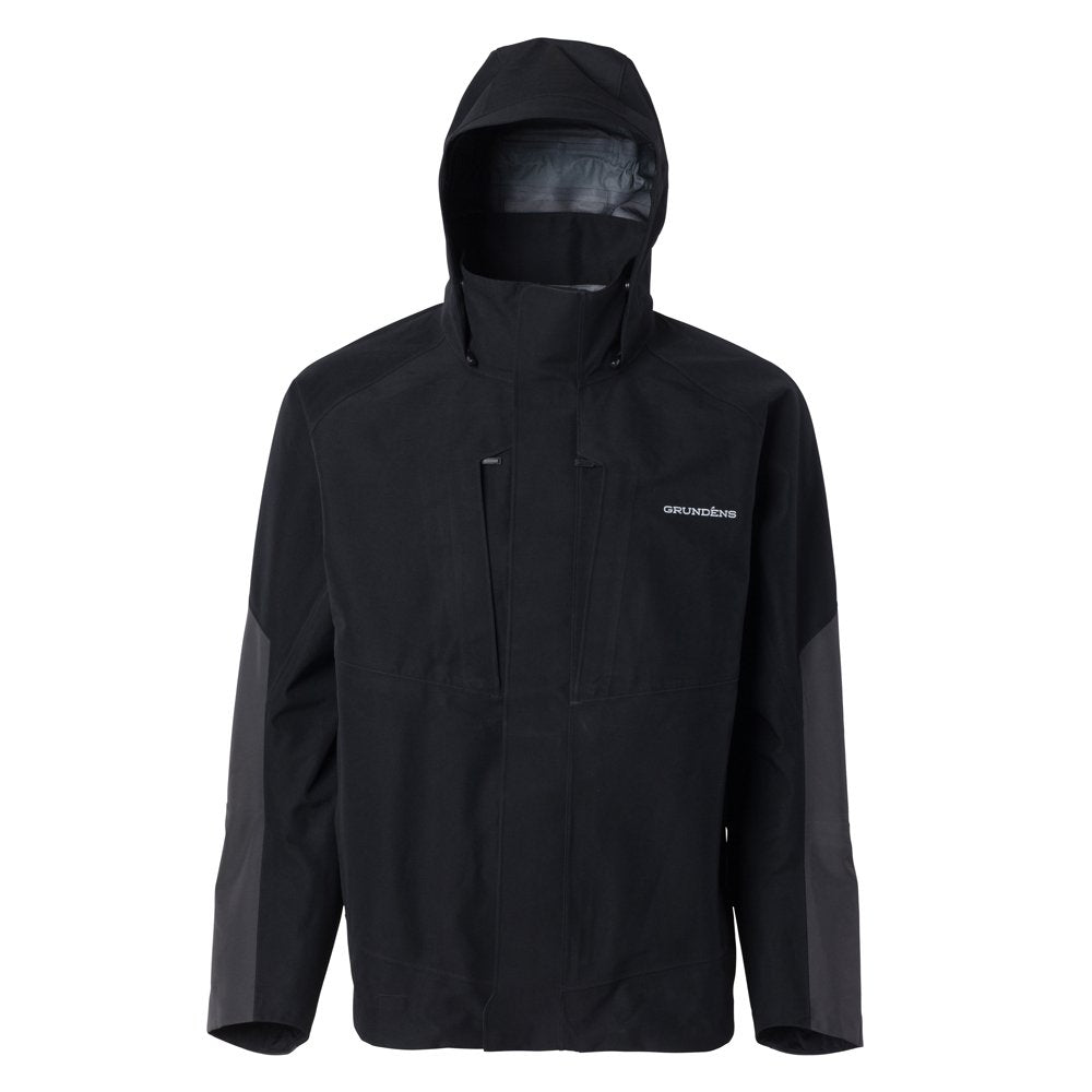 Buoy X Gore-Tex Jacket Deep Lichen Green Product View – Grundens