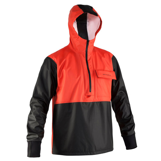 Neptune 103 Anorak Pullover Orange Front View