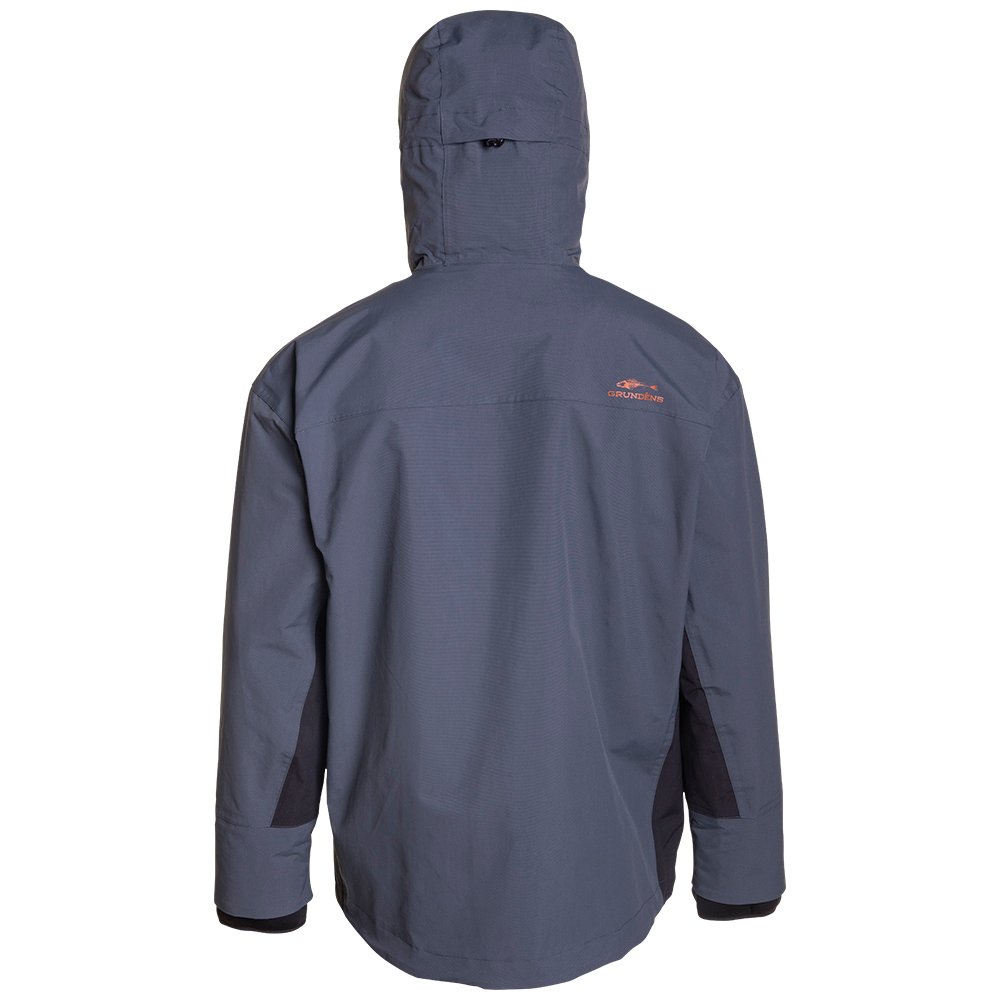 Storm Rider Jacket Black Product View – Grundens