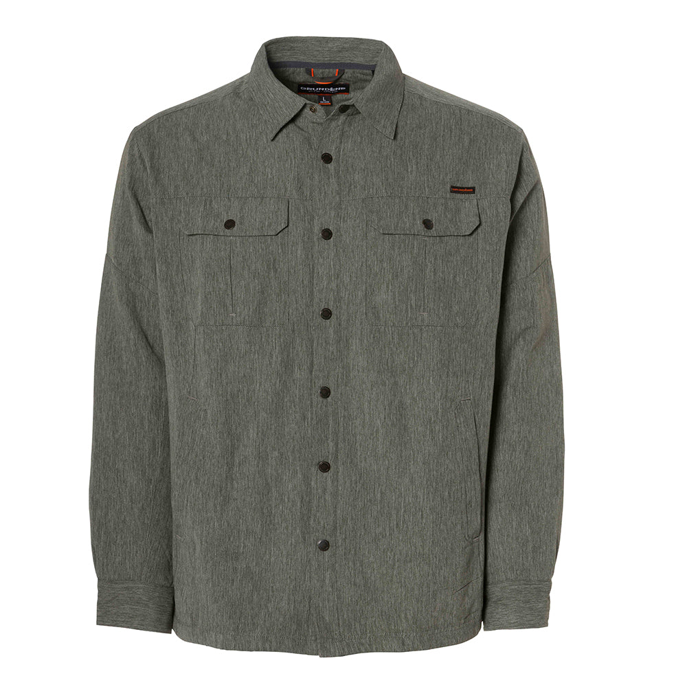 WindChop Insulated Shirt Anchor Front View – Grundens