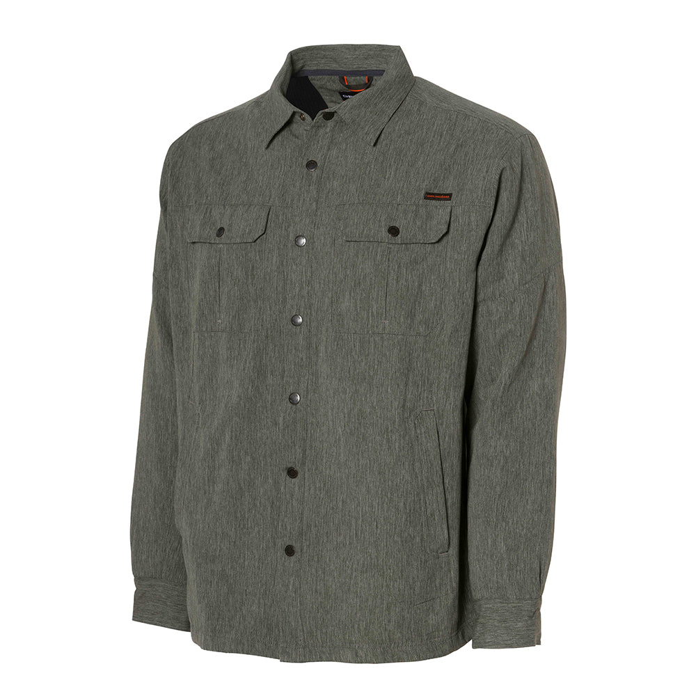 WindChop Insulated Shirt Anchor Side View – Grundens