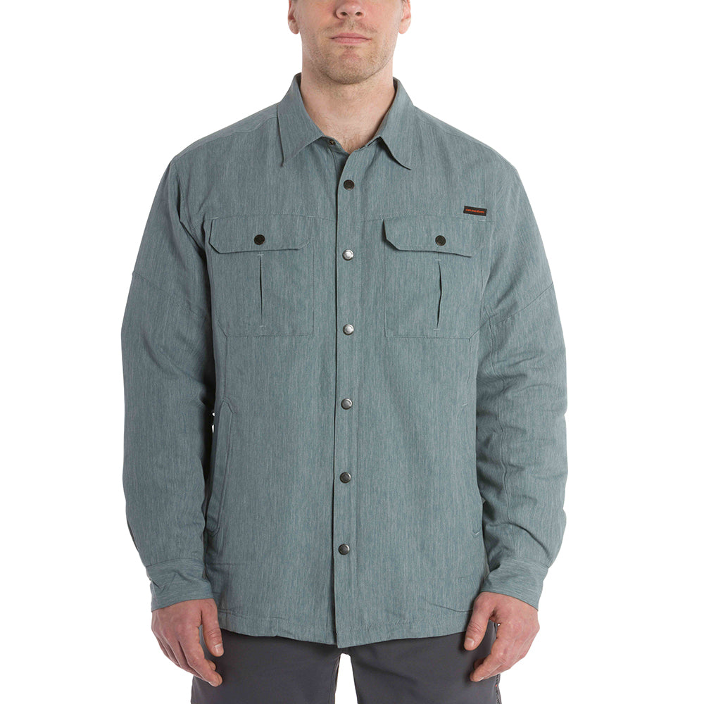 WindChop Insulated Shirt Anchor Back View – Grundens