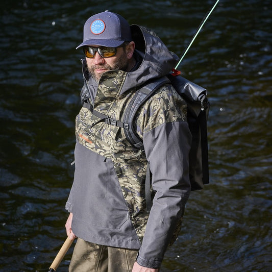 Sitex Men'S Fly Fishing Jacket Waterproof Fishing Wader Jacket
