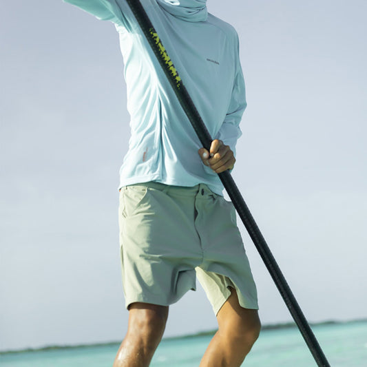 Gaff 11" Short Charcoal Product View – Grundens